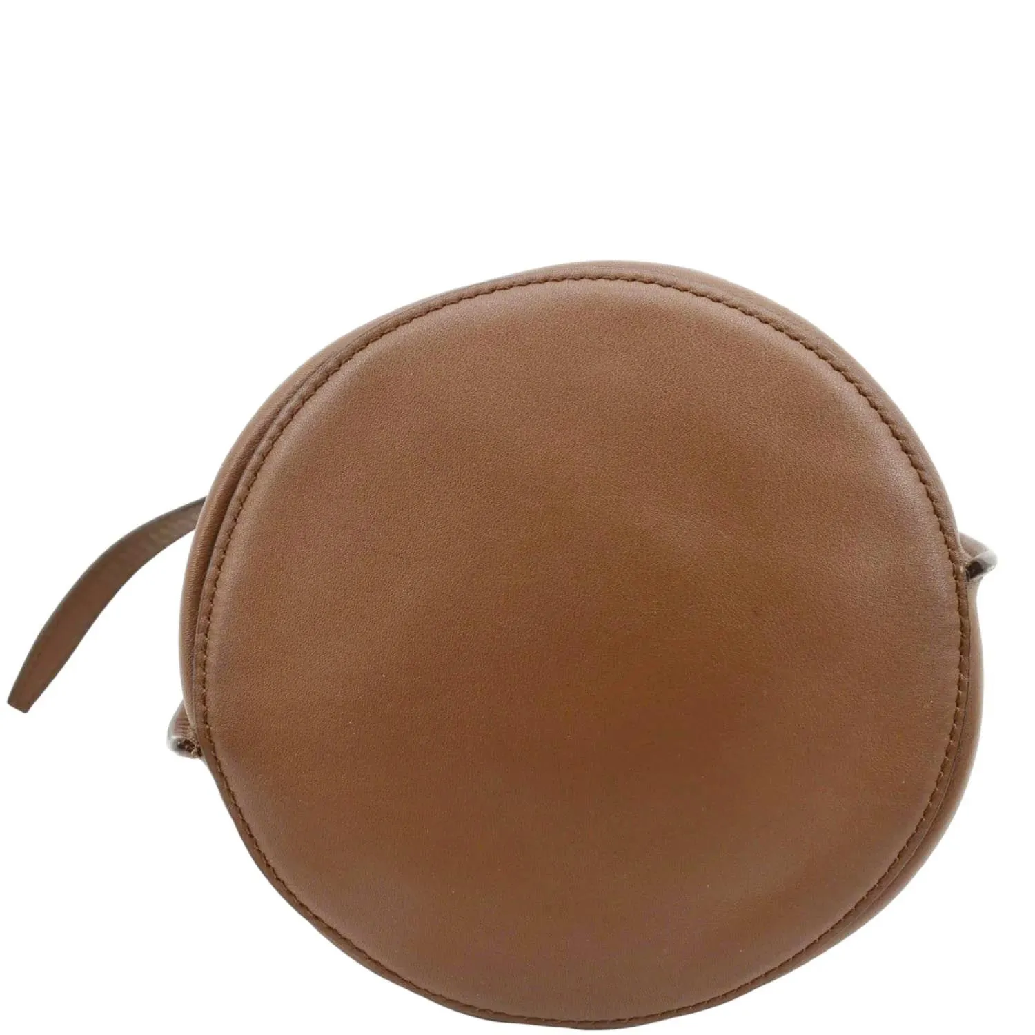 CELINE Big Bag Nano Bucket Leather Shoulder Bag Tan